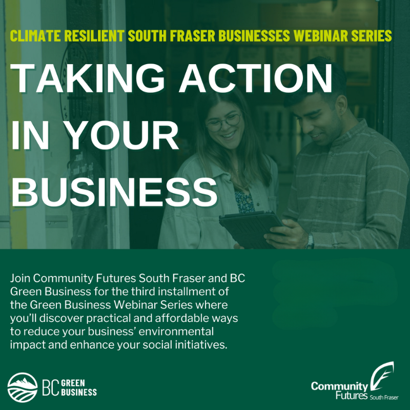 BC Green Business Taking Action In Your Business BC Green Business Taking Action In Your Business